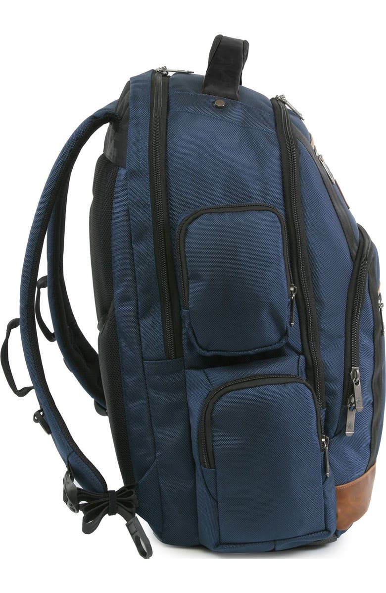 Original Penguin Peterson Laptop Backpack, Alternate, color, Navy
