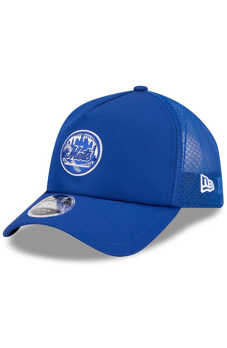 New Era Men's New Era Royal New York Mets 2026 Batting Practice Alternate Apex 9FORTY Adjustable Hat, Main, color, Royal