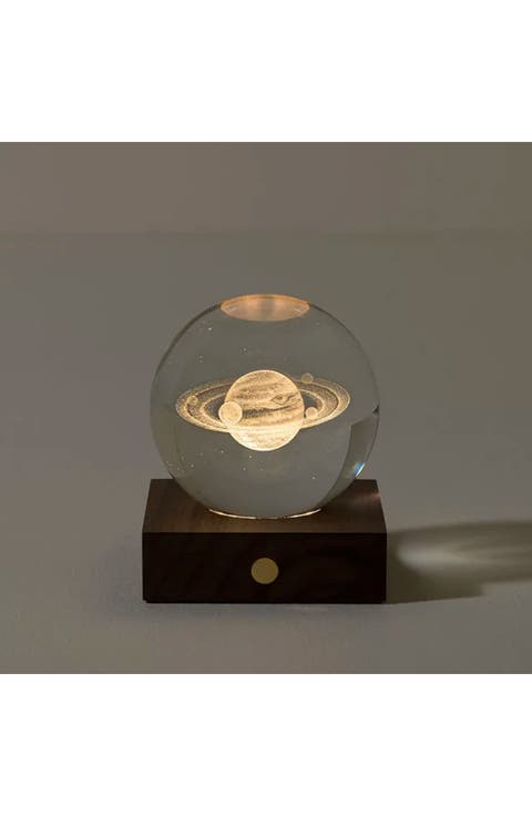 Saturn Light Globe by Gingko Design