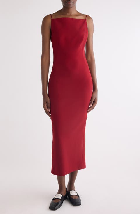 Tailored Cady Sheath Dress