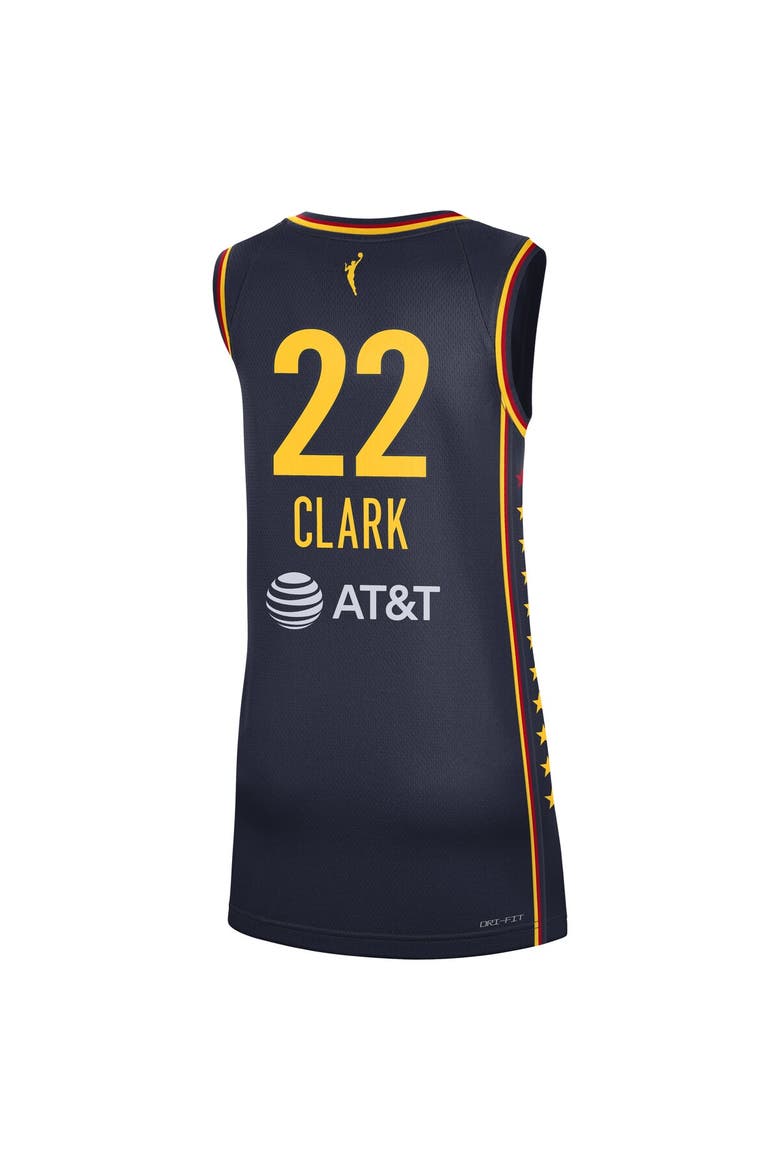 Unisex Nike Caitlin Clark Navy Indiana Fever 2024 WNBA Draft Explorer Edition Victory Player Jersey, Alternate, color, Navy