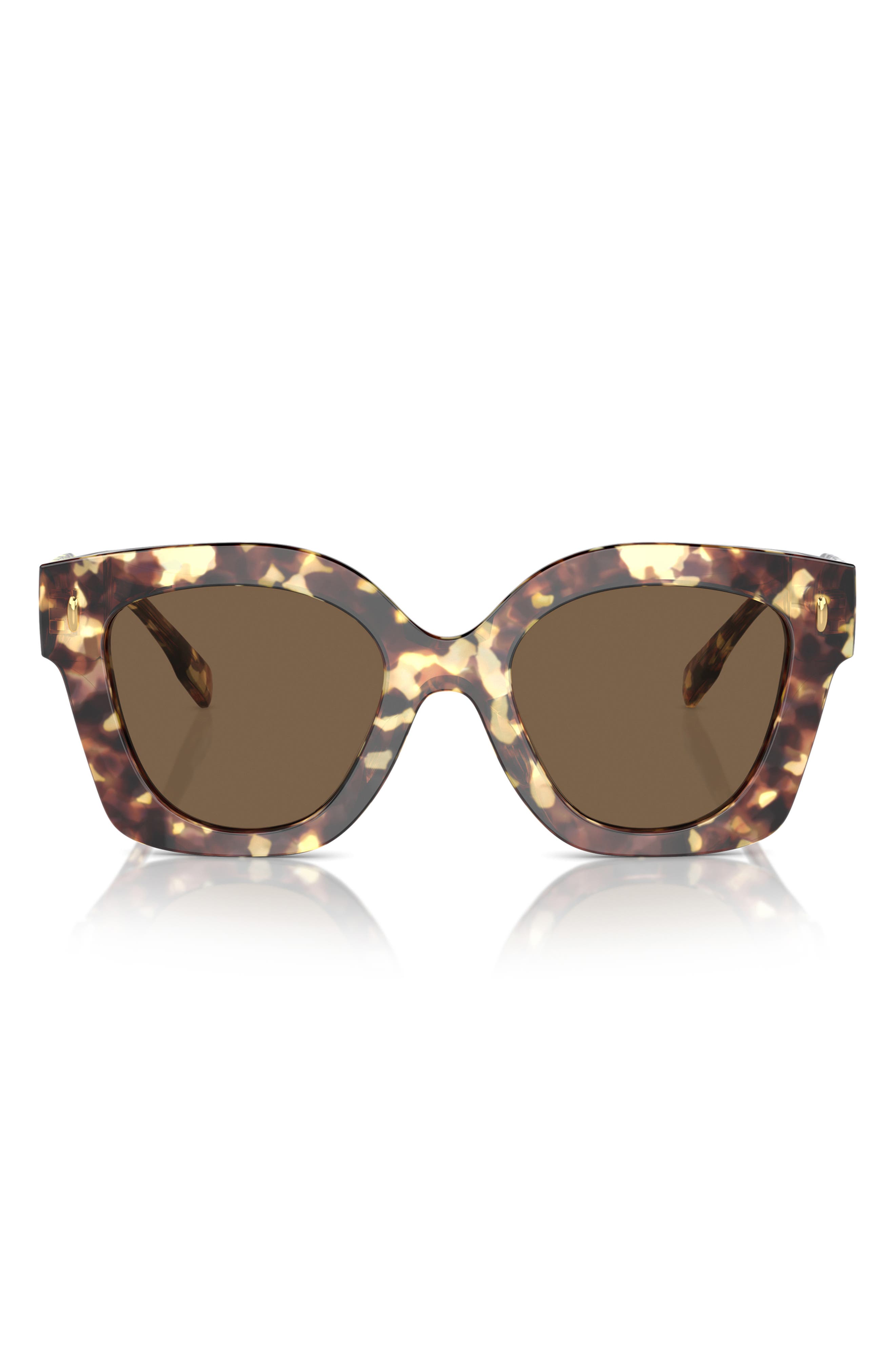 Tory Burch 49mm Irregular Cat Eye Sunglasses
