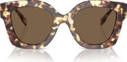 Tory Burch 49mm Irregular Cat Eye Sunglasses