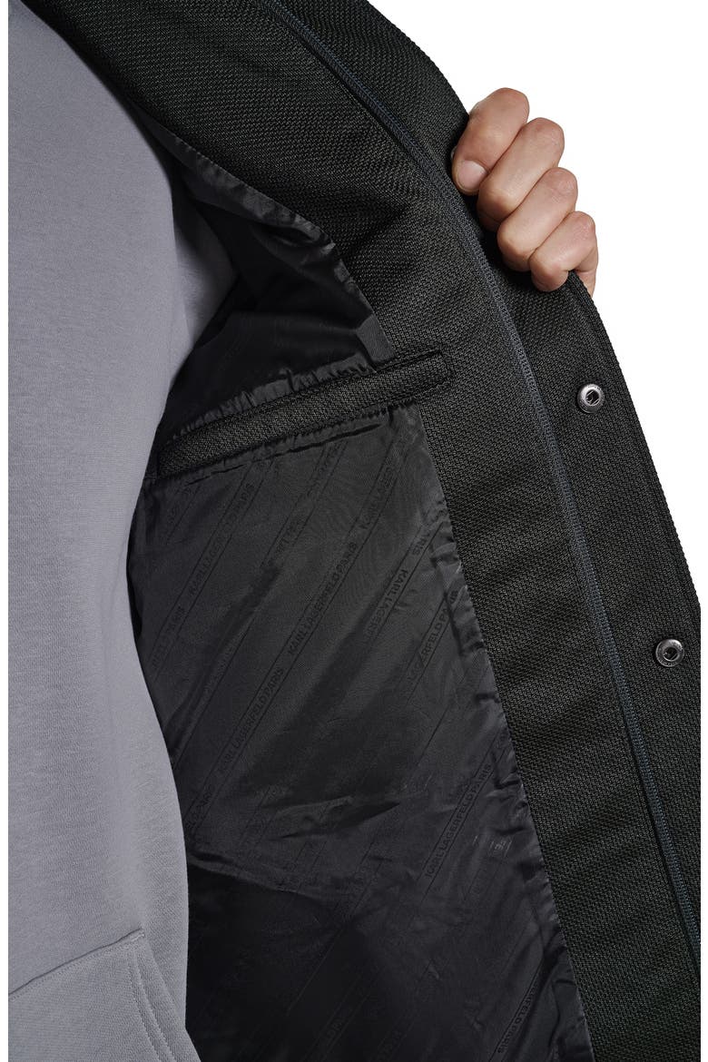 Twill Shirt Jacket, Alternate, color, BLACK