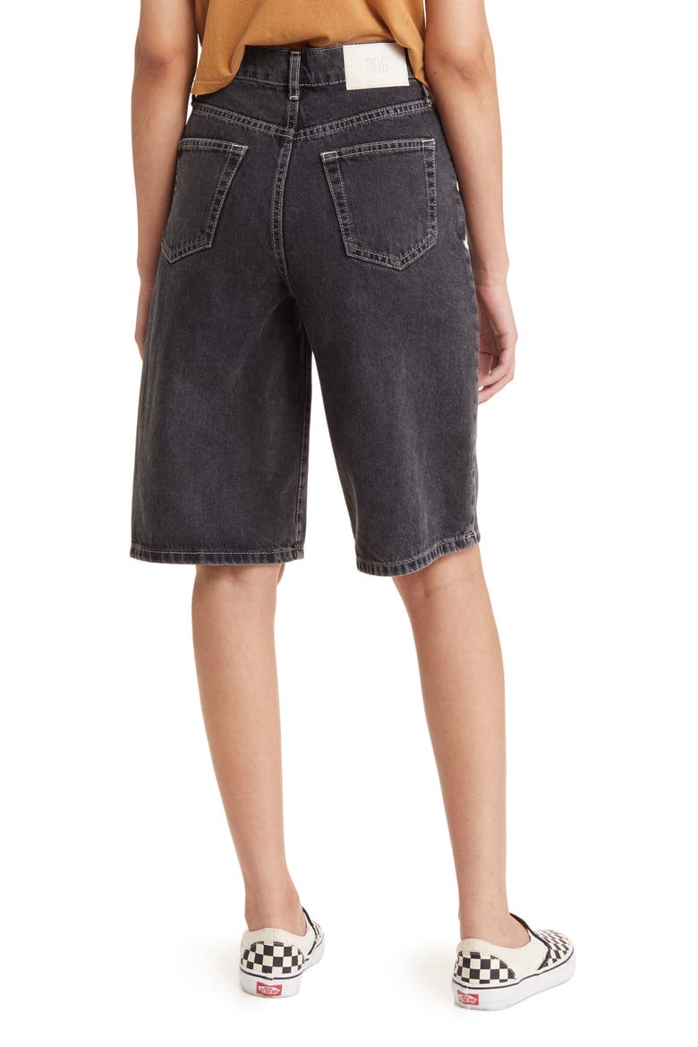 Jack Denim Bermuda Shorts, Alternate, color, BLACK