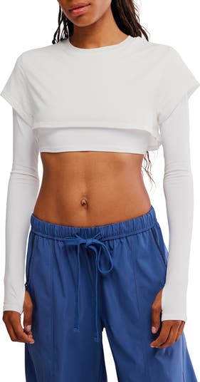 Free People Double Double Layer Crop Top | Nordstromrack