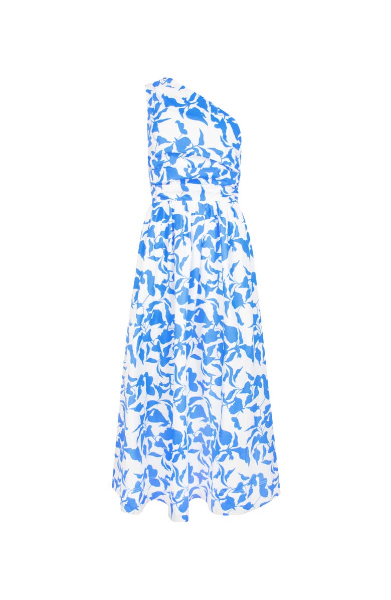 Ro&Zo One Shoulder Maxi Dress, Alternate, color, Blue