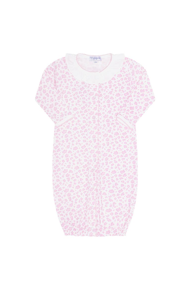 Nellapima Pink Cheetah Print Converter Gown - Baby, Main, color, Pink