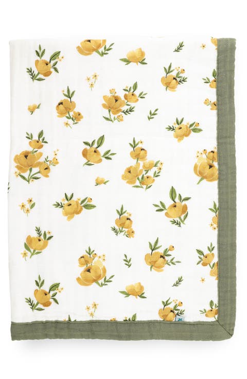 Cotton Muslin Baby Quilt