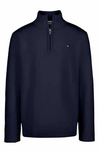 Kids' Quarter Zip Mock Neck Sweater