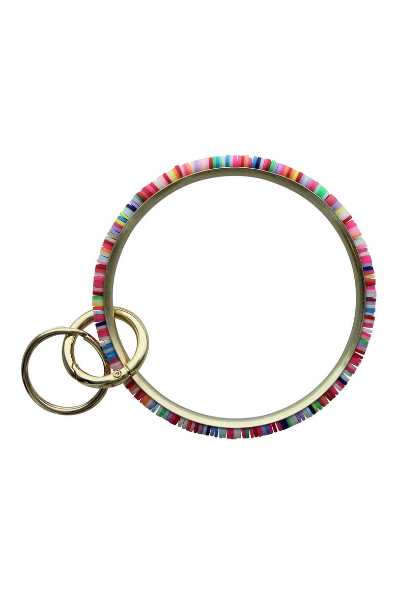 Colorful Clay Bangle, Main, color, MULTICOLOR