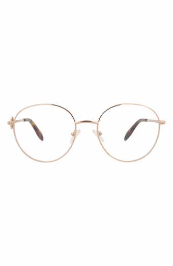 McQueen 55mm Round Optical Glasses