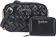 bebe Luca Camera Crossbody Bag with Wallet