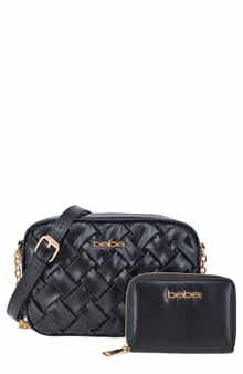 bebe Luca Camera Crossbody Bag with Wallet
