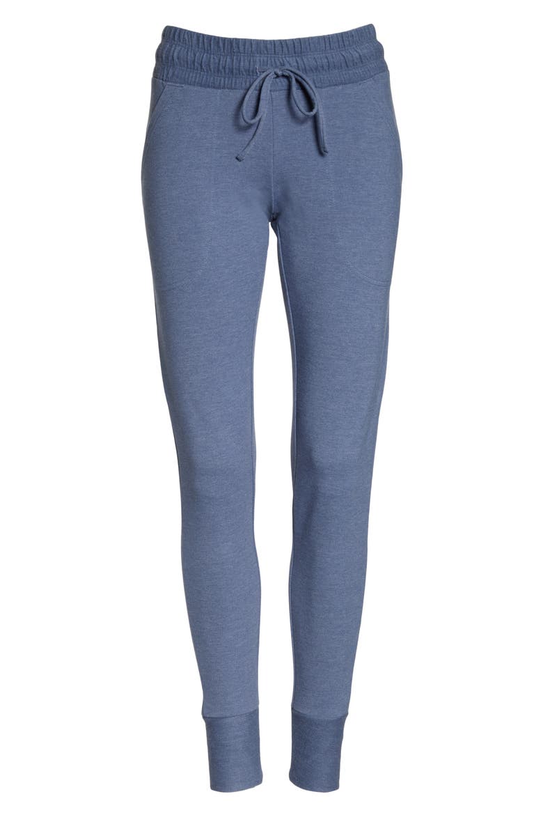 Free People FP Movement Sunny Skinny Sweatpants, Alternate, color, BLUE