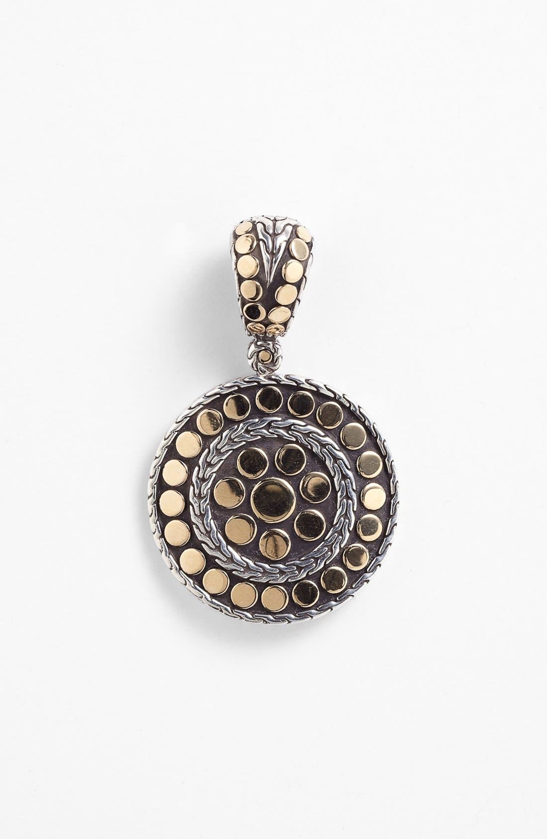 John Hardy 'Dot' Round Pendant