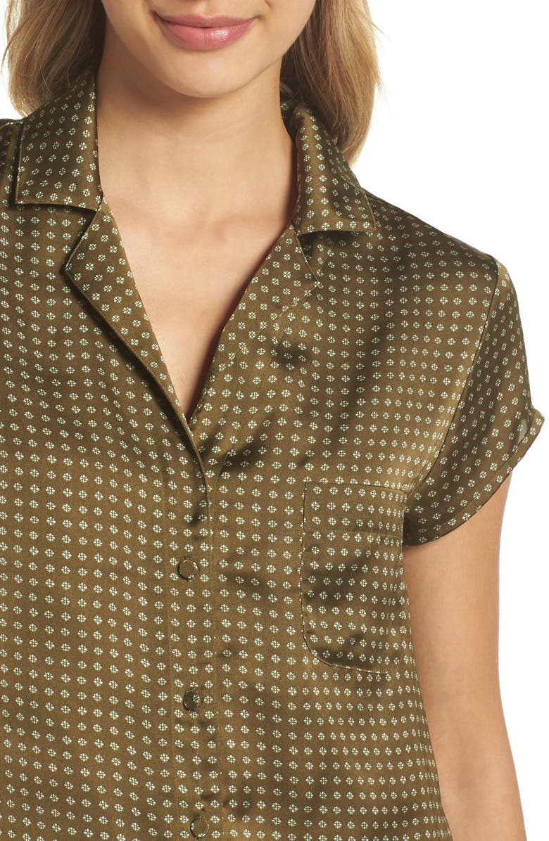 Chelsea28 Satin Short Pajamas, Alternate, color,