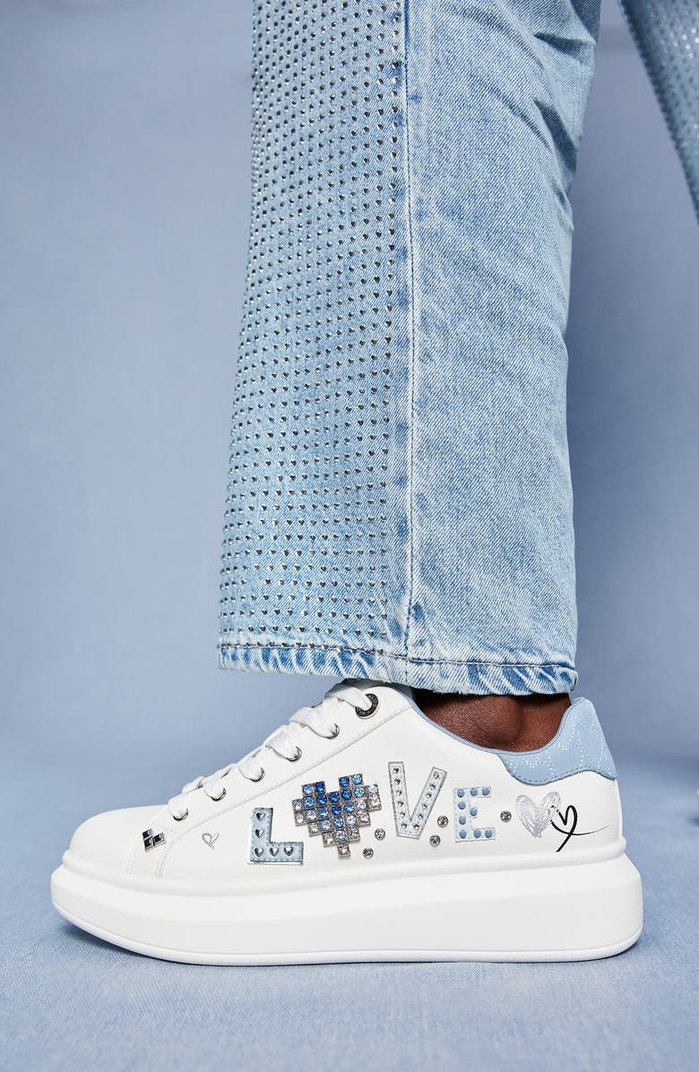 ALDO Digilove Platform Sneaker, Alternate, color,