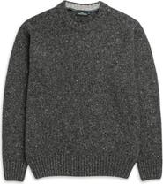 Rodd & Gunn Cox Road Tweed Wool Blend Crewneck Sweater