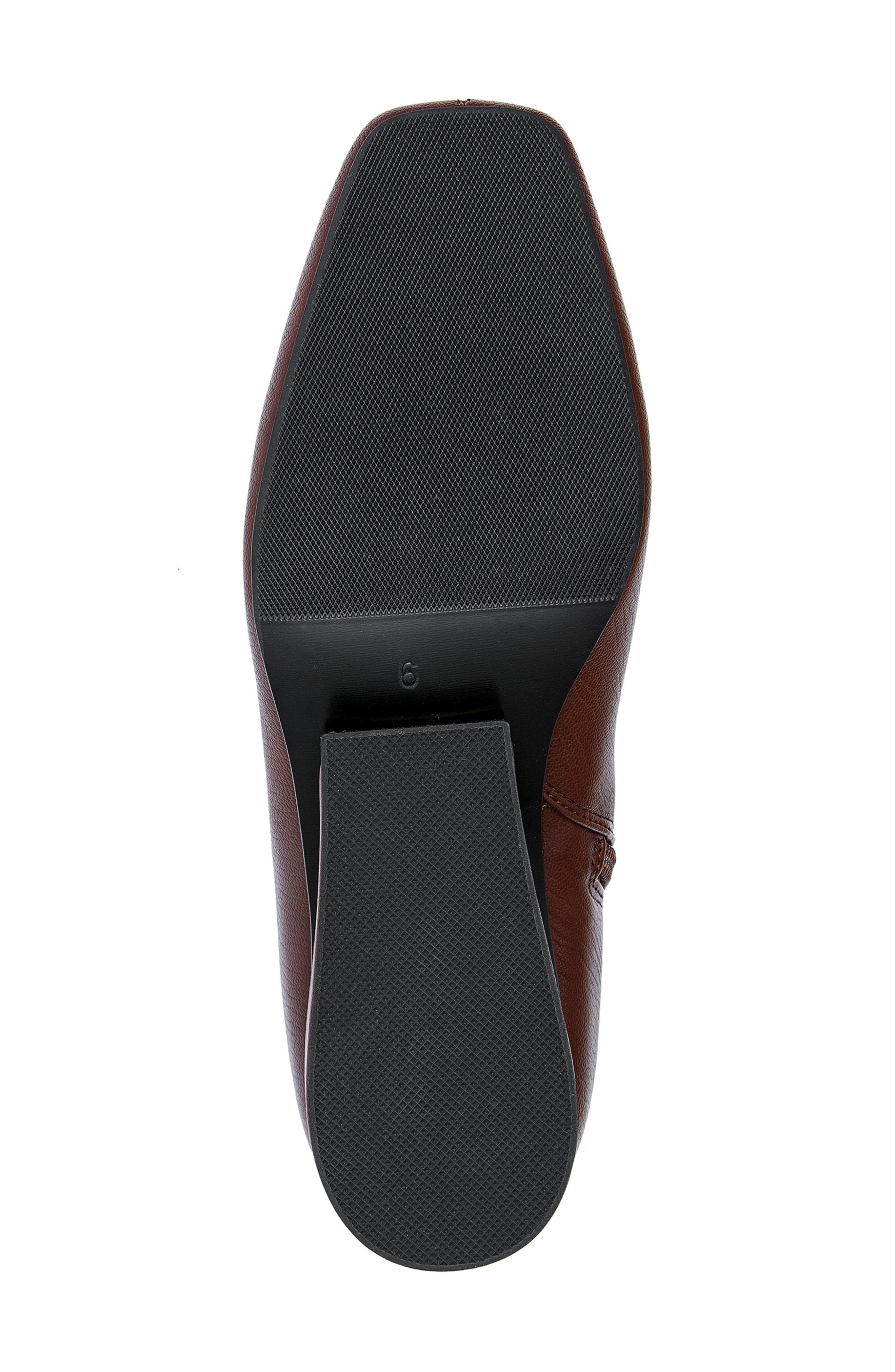 Mona Square Toe Wedge Boot, Alternate, color, BROWN MULTI