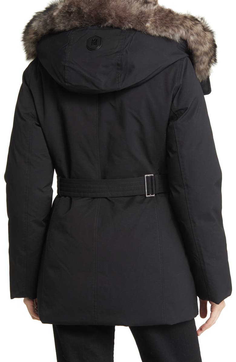 Mackage Jeni Water Repellent 800 Fill Power Down 2-in-1 Parka with Genuine Shearling Trim, Alternate, color,