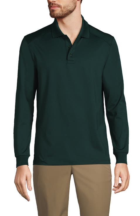 School Uniform  Long Sleeve Rapid Dry Polo Shirt