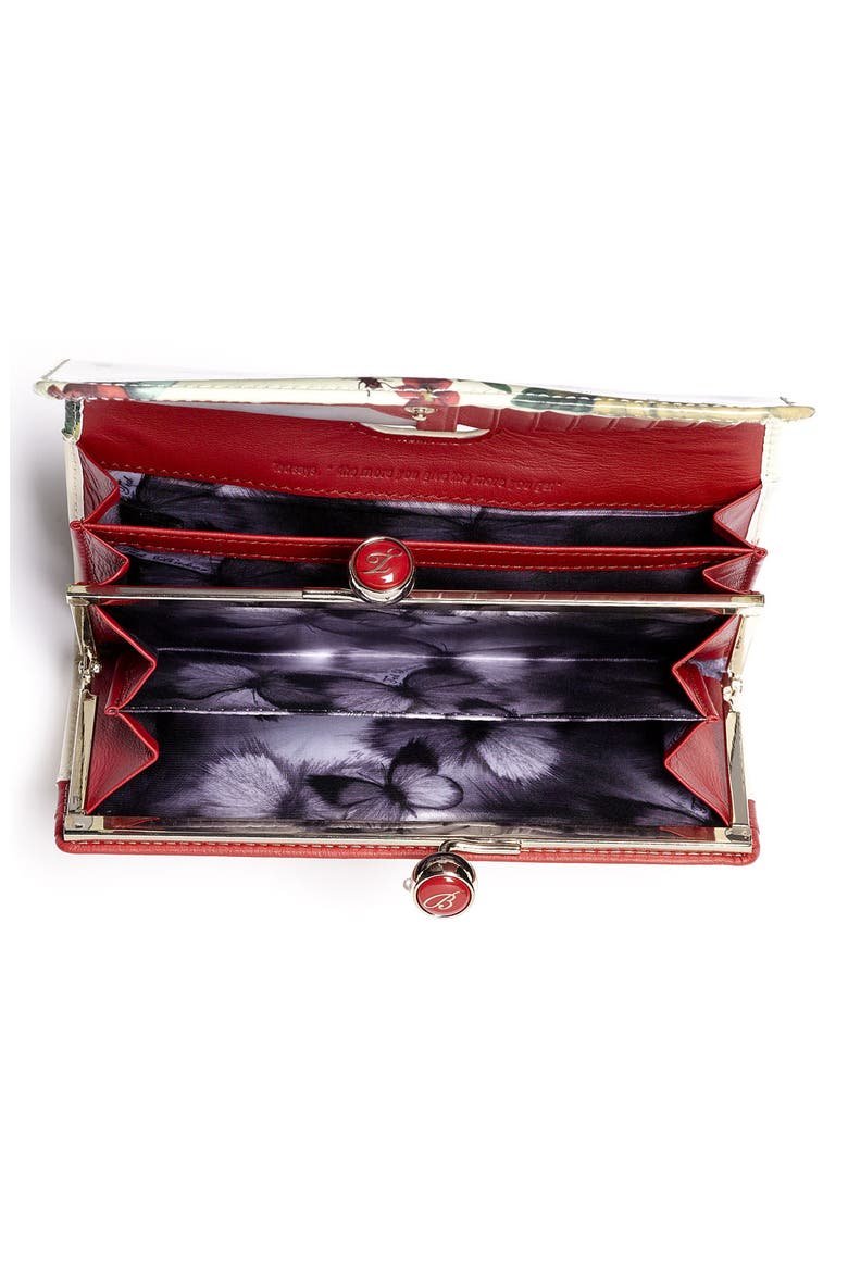 'Rose Bug Bobble' Print Matinee Wallet, Alternate, color, ROSEBUG MULTI