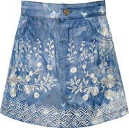 Baby Sara Kids' Embroidered Miniskirt