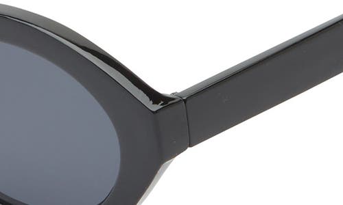 Bp. Oval Sunglasses In Black
