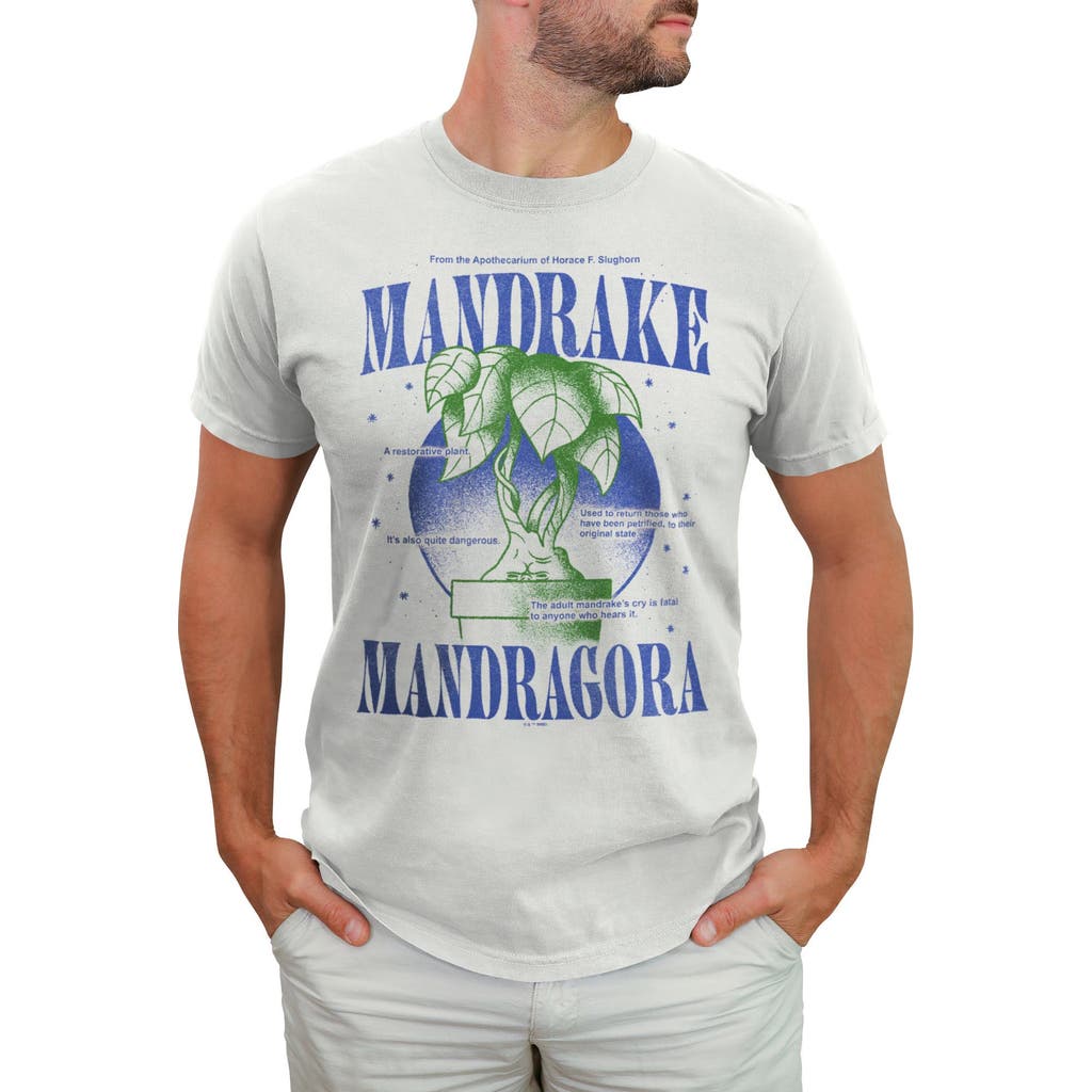 Men's Harry Potter Mandrake Mandragora  Graphic T-Shirt in White  product