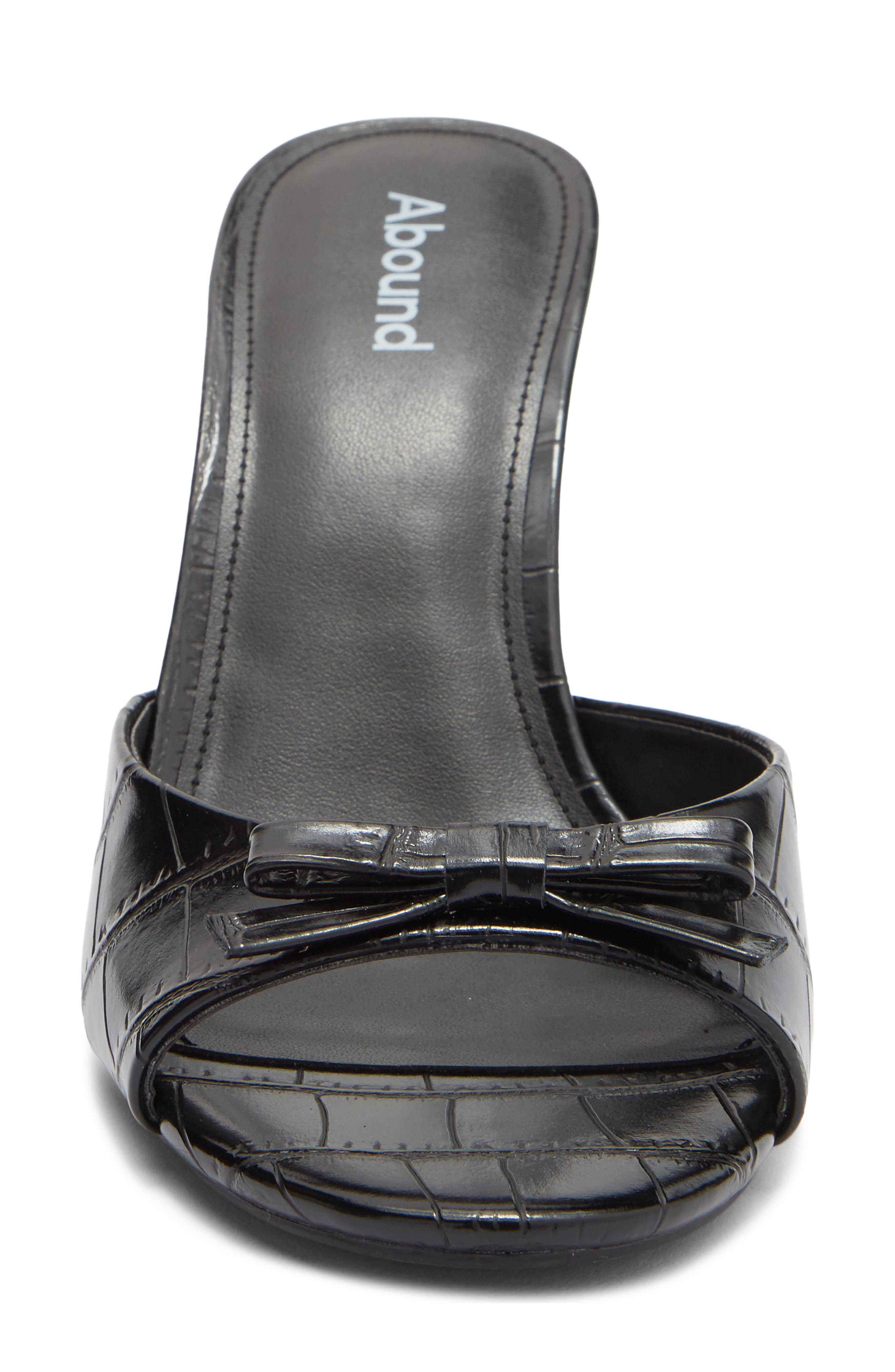 Oakley Mule Sandal, Alternate, color, BLACK CROCO