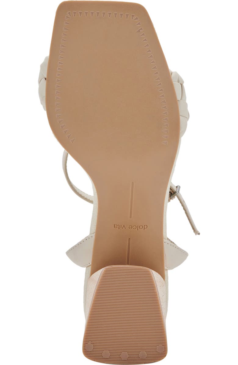 CLEAR BY DOLCE VITA Dolce Vita Maren Ankle Strap Sandal, Alternate, color, Ivory Stella