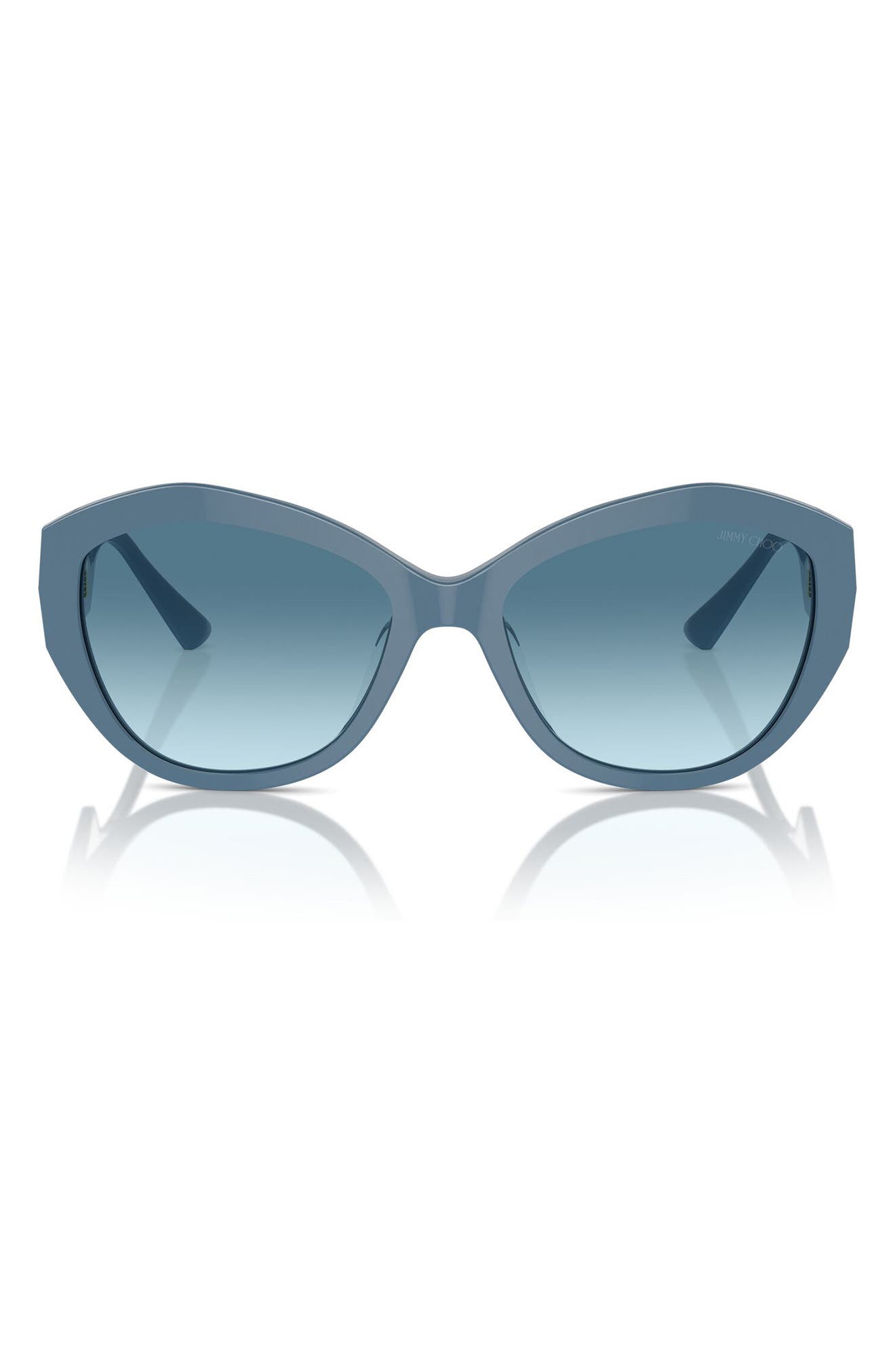 Jimmy Choo 55mm Butterfly Sunglasses