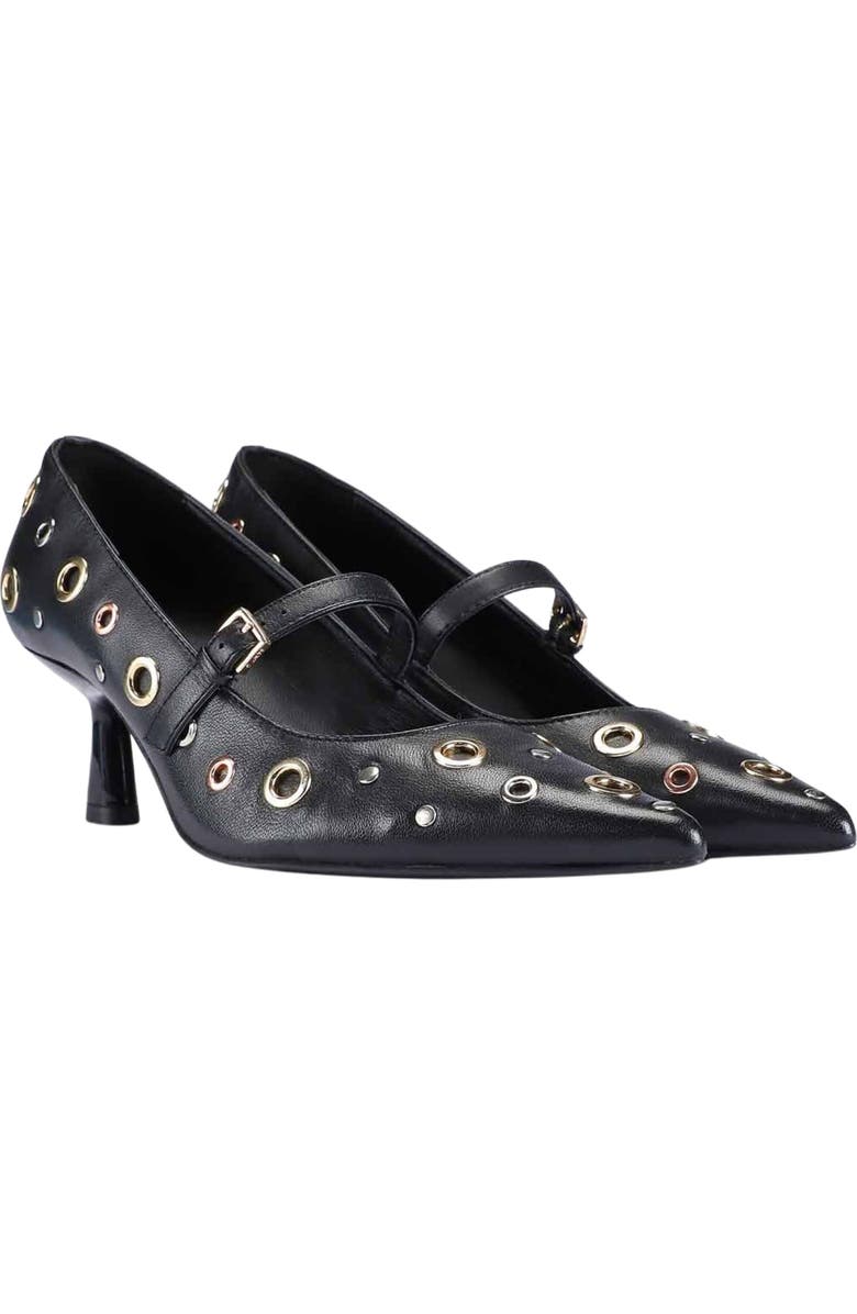 SAINT G Cosima Pointed Toe Mary Jane Pump, Main, color, Black