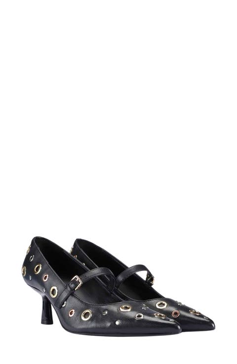 Cosima Pointed Toe Mary Jane Pump (Women)