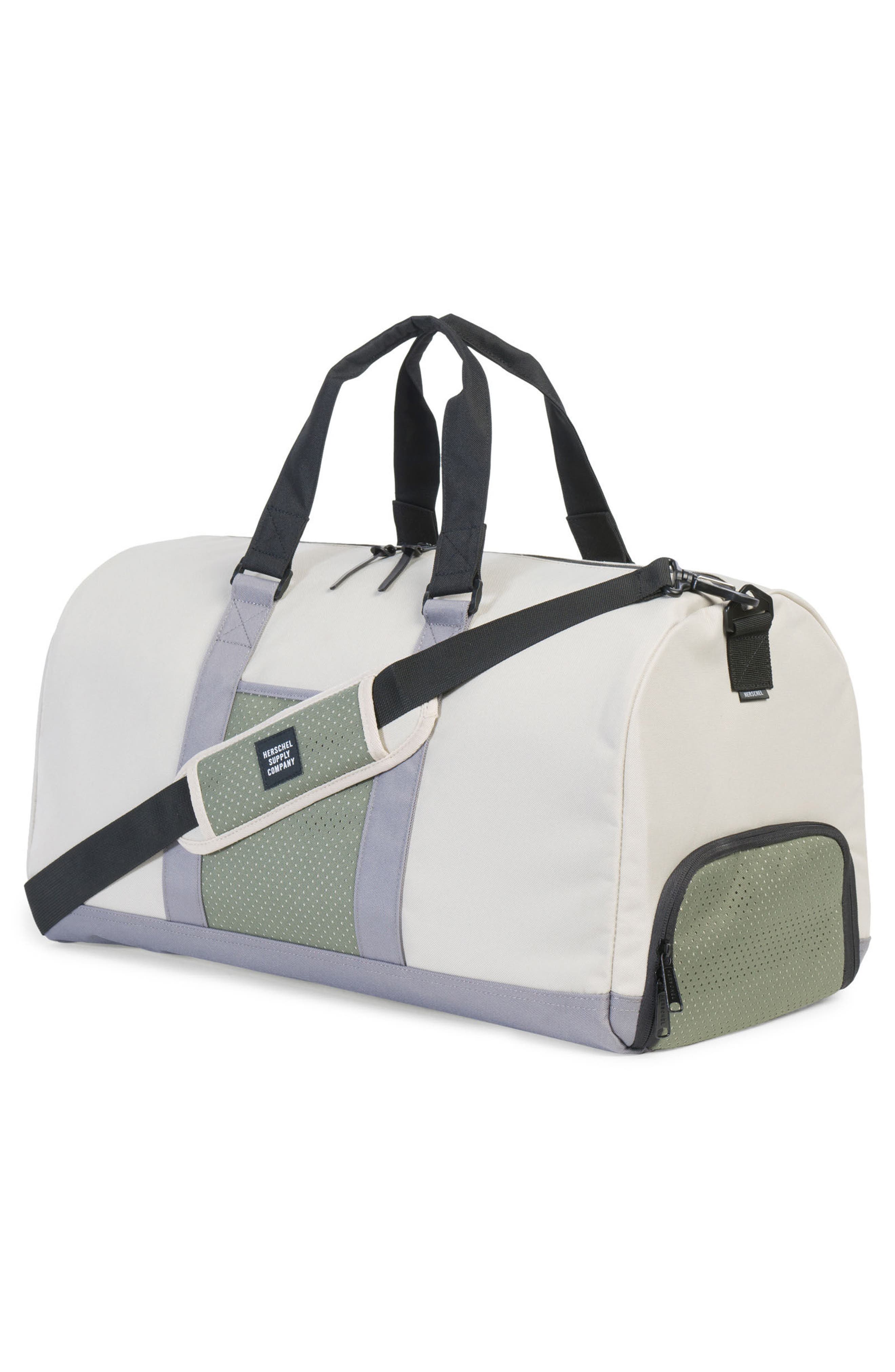 Novel Duffel Bag, Alternate, color, PELICAN/ LICHEN