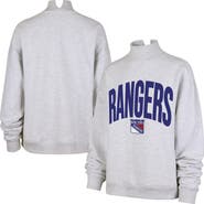 '47 Women's '47 Heather Gray New York Rangers Subtle Muse Sweatshirt