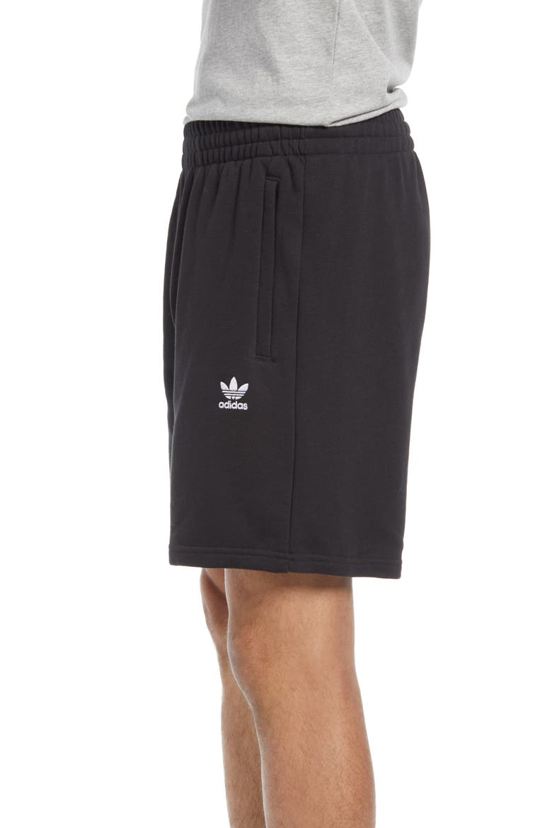 Men's Essential Shorts, Alternate, color, BLACK