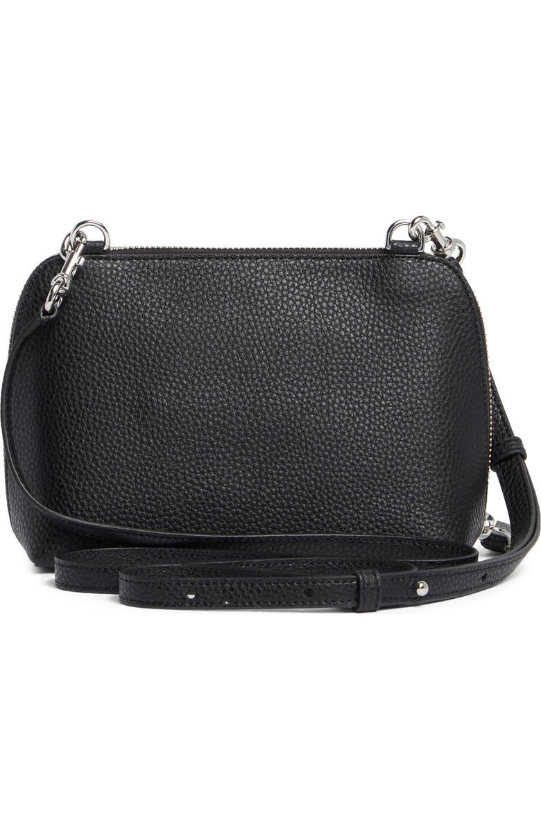 Marc Jacobs Grind Leather Crossbody Pouch, Alternate, color,