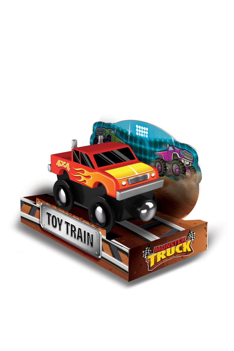 Monster Truck Toy Train, Alternate, color, Multicolor