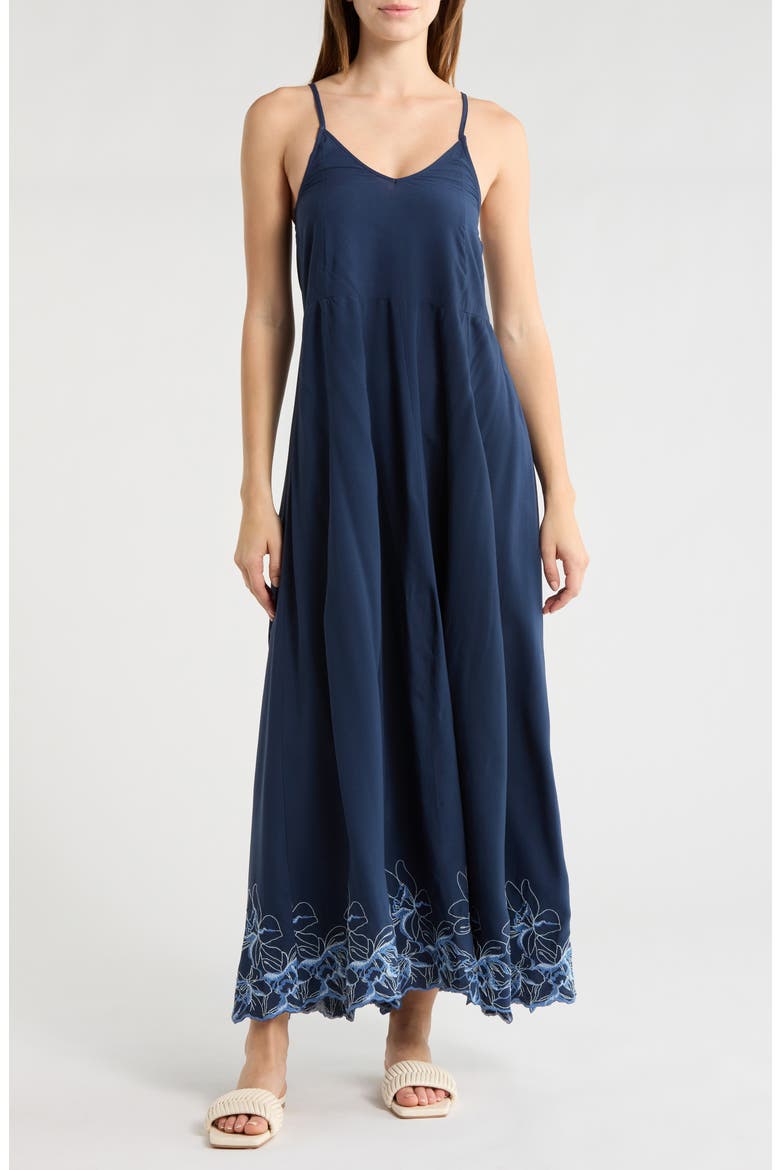 Lily Tank Dress, Main, color, BLUE