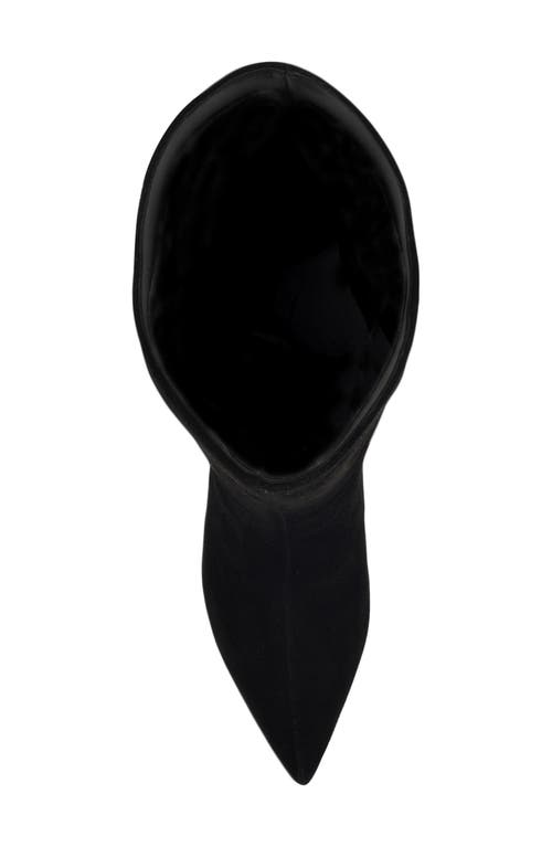 Nine West Lorthey Pointed Toe Knee High Boot In Black