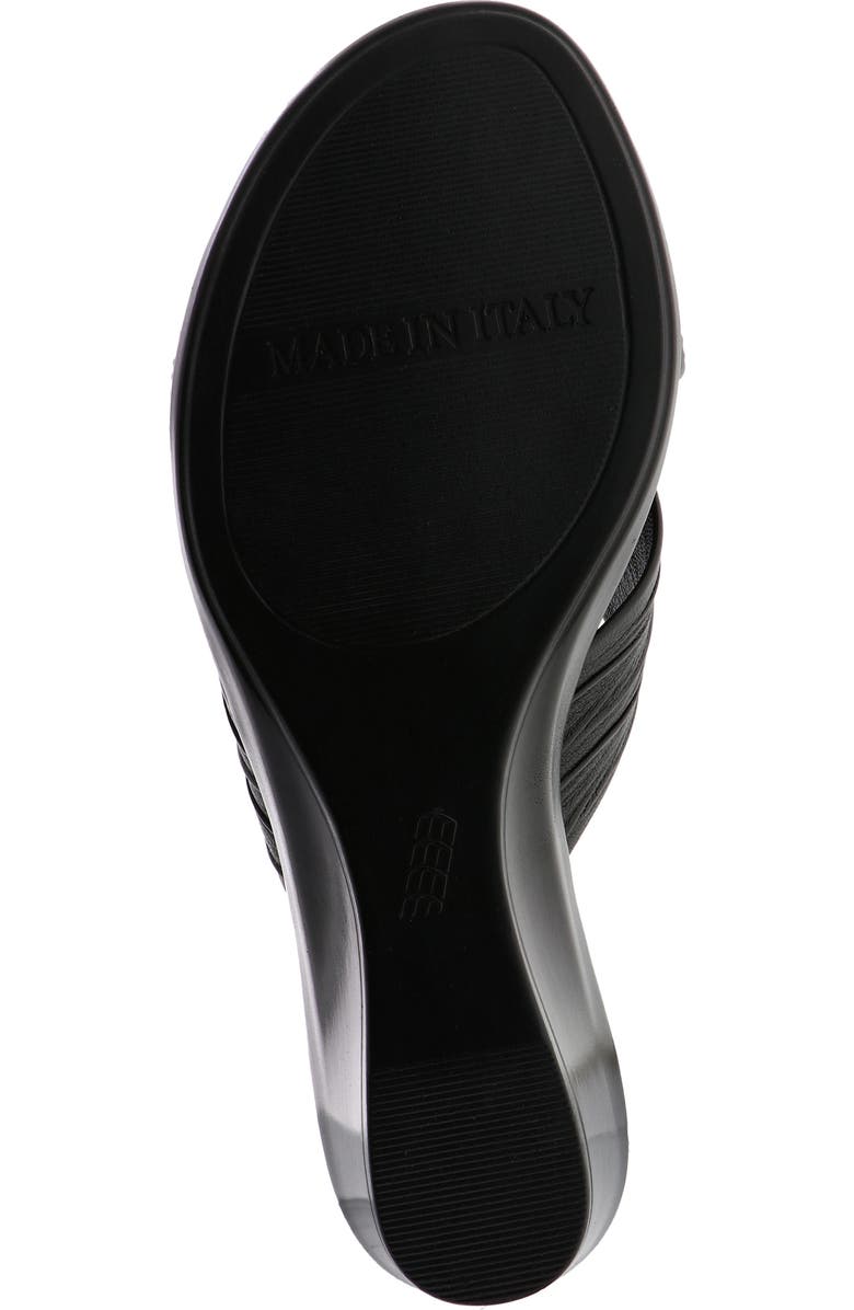 ITALIAN SHOEMAKERS Kenny Wedge Slide Sandal, Alternate, color, Black