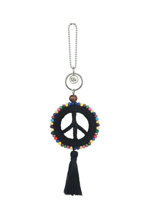 Yarnicharmz Crochet Peace Dangle