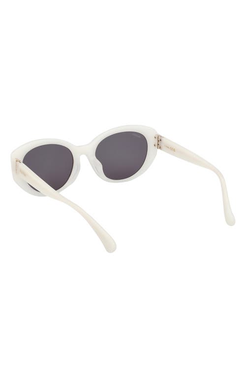 Max Mara 54mm Round Sunglasses