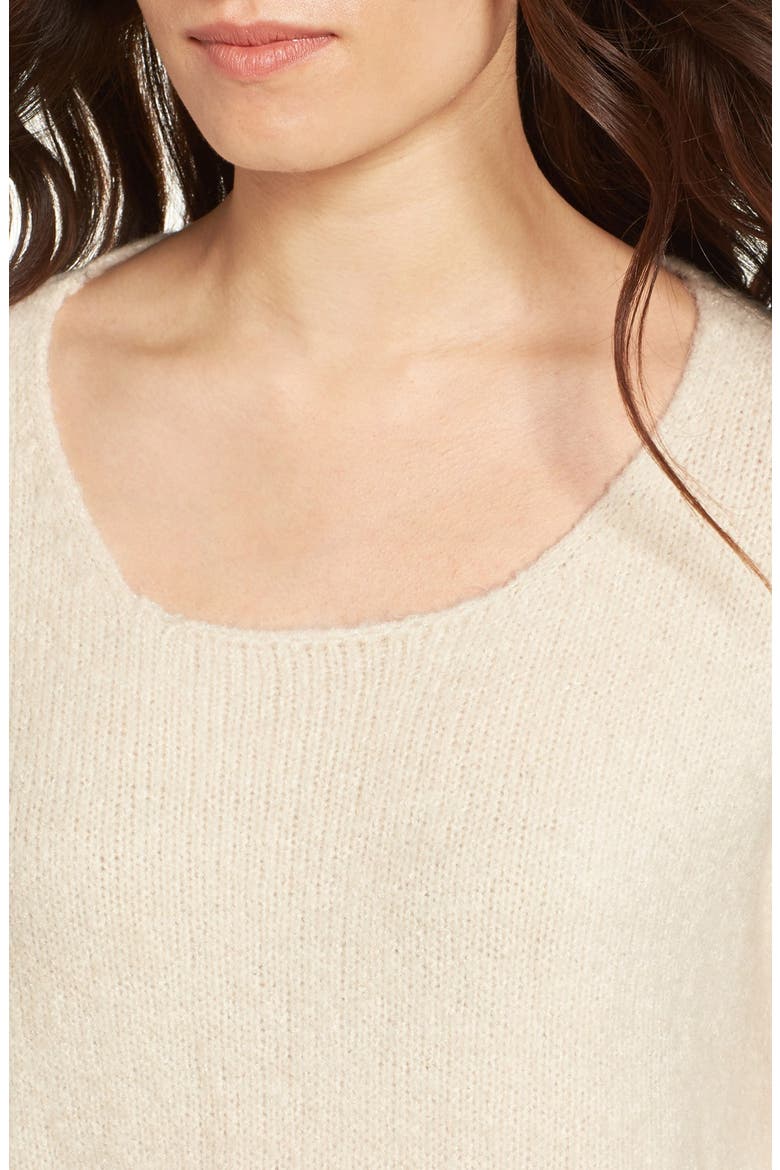 Cross Back Sweater, Alternate, color, IVORY