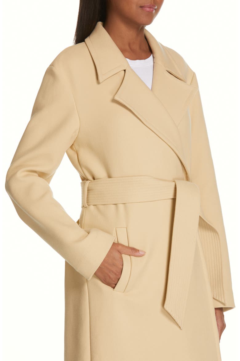 Alyssandra Trench Coat, Alternate, color, BISCUIT