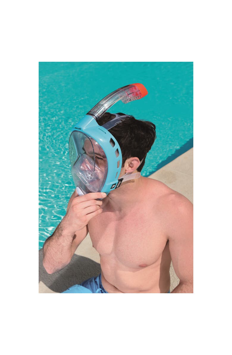 Hydro-Swim Seaclear Vista Snorkeling Mask, Alternate, color, Multicolored