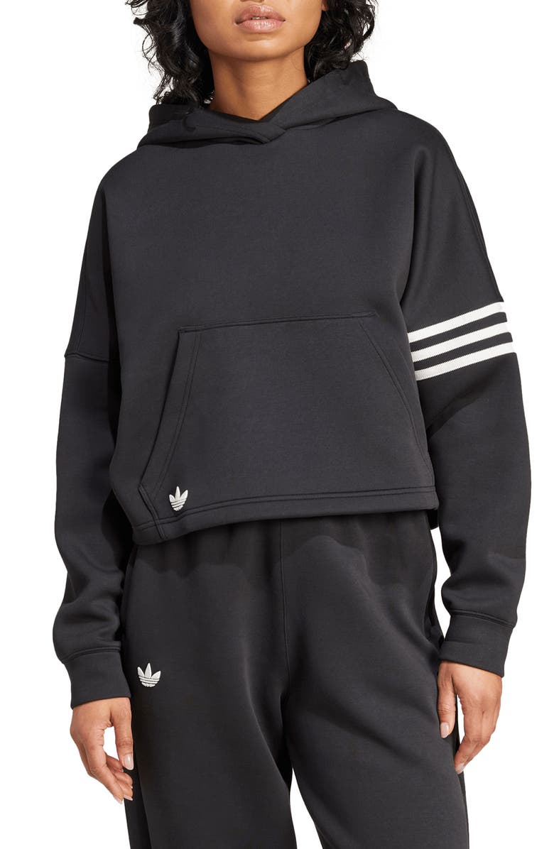 adidas Originals Nueclassics Oversize Hoodie, Main, color, 