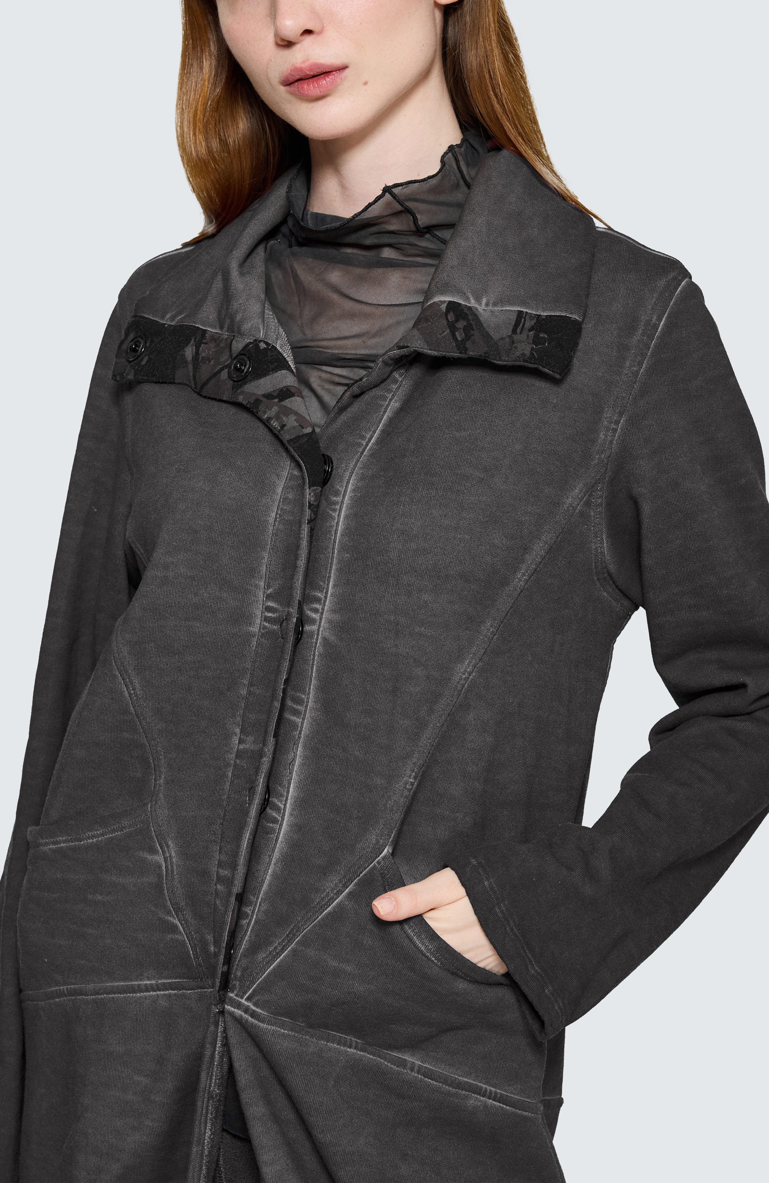 Talia Sculptured Midi Jacket - image 2
